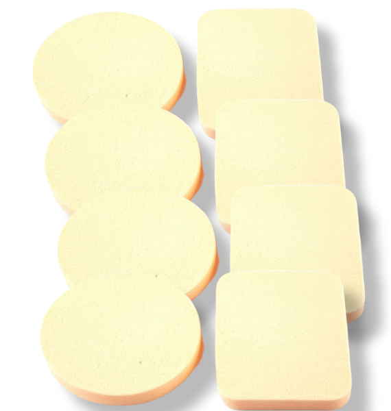 Set de 8 esponjas de práctica (cod.264)