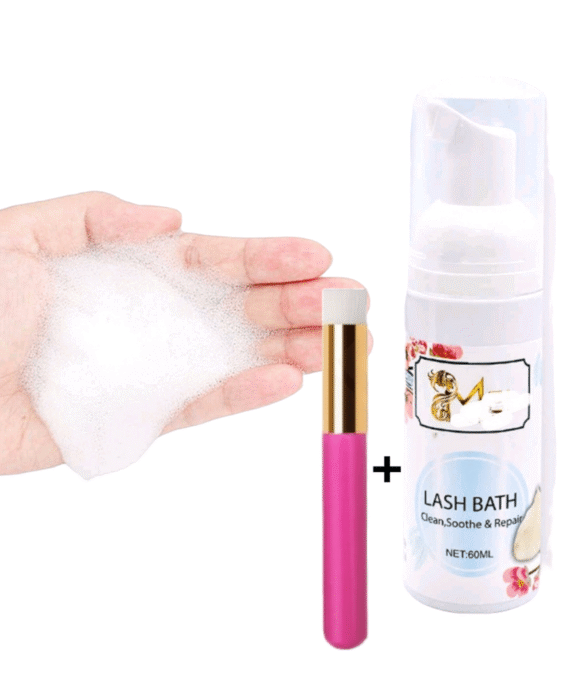 Shampoo de pestañas CREATIVE LASH + BROCHA  (cod.279)