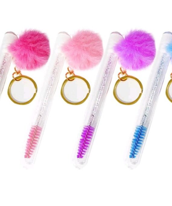 Llavero pom pon lash